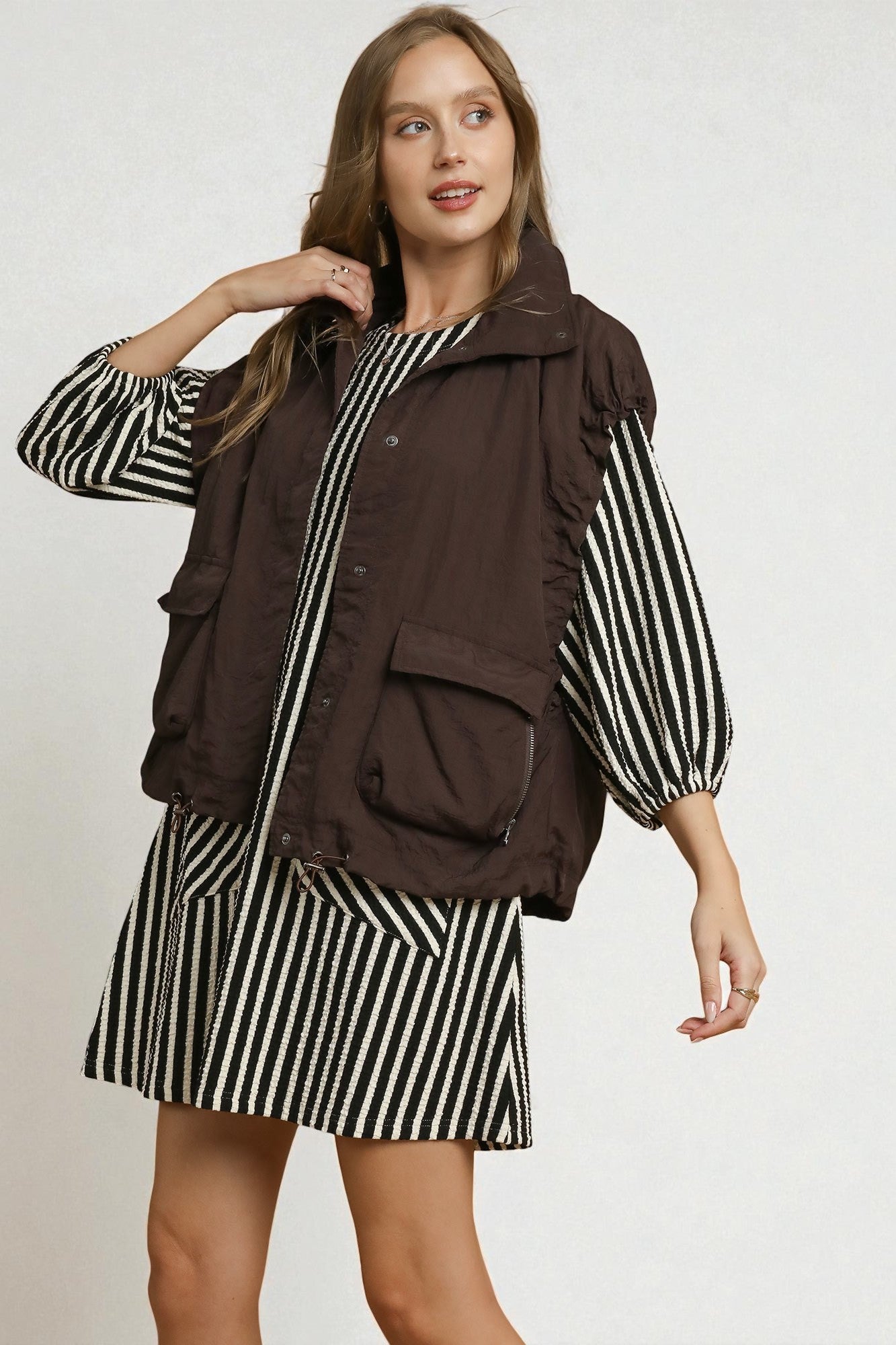 Chocolate Utility Vest