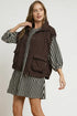 Chocolate Utility Vest