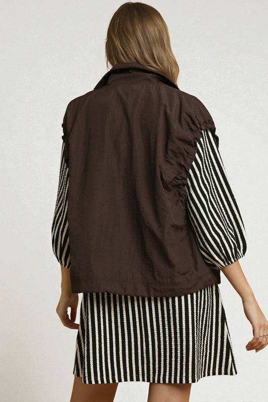 Chocolate Utility Vest