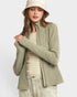 Olive Zip Front Active Jacket