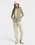 Olive Zip Front Active Jacket