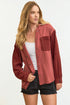 Clay Hooded Snap Front Shirt