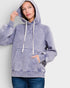 Washed Lavender Hooded Pullover Sweatshirt
