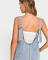 Light Wash Denim Pocket Mini Dress