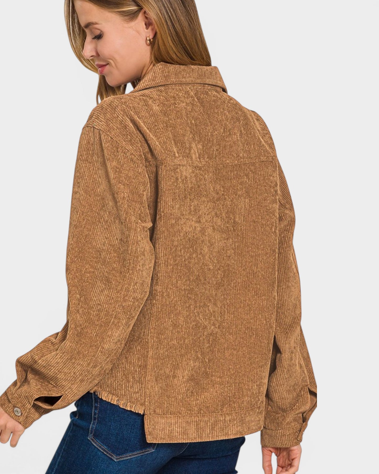 Camel Corduroy Jacket