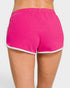Hot Pink Contrast Trim Lounge Shorts