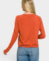 Rust Lightweight Crew Neck Sweater