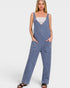Blackberry Washed Utility Jumpsuit