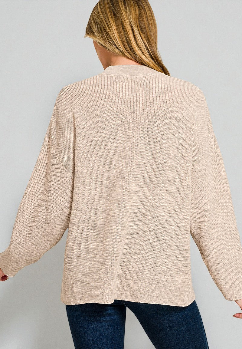 Oatmeal Ribbed Lounge Set