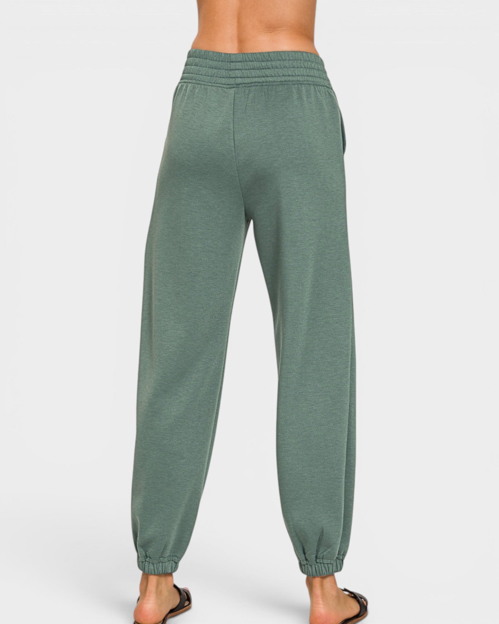 Sage Scuba Knit Jogger Pants