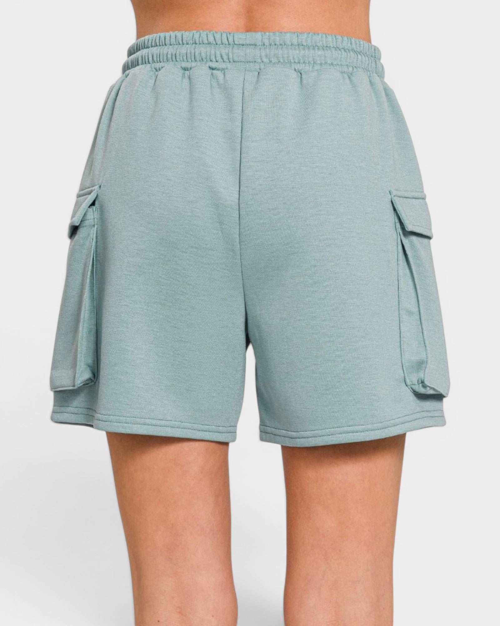Seafoam Scuba Knit Cargo Shorts