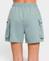 Seafoam Scuba Knit Cargo Shorts