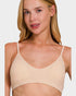 Sand Beige Seamless Bralette