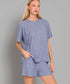 Heather Blue Lounge Set