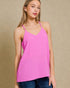 Orchid Textured V-Neck Cami Tank