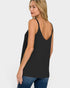 Black Double-Strap Swing Tank