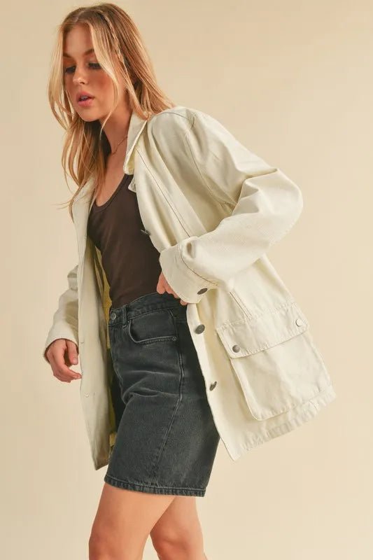 AEMI+CO - Stone Utility Pocket Jacket