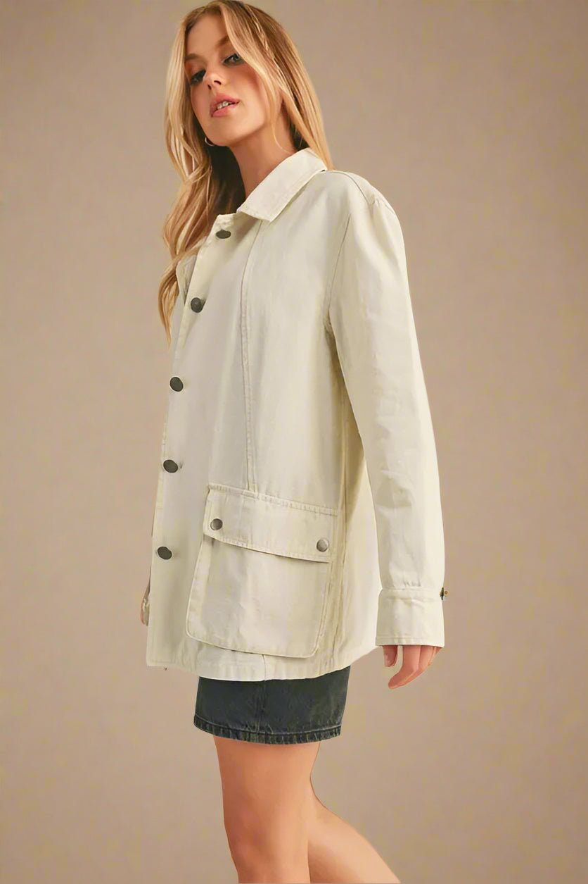 AEMI+CO - Stone Utility Pocket Jacket