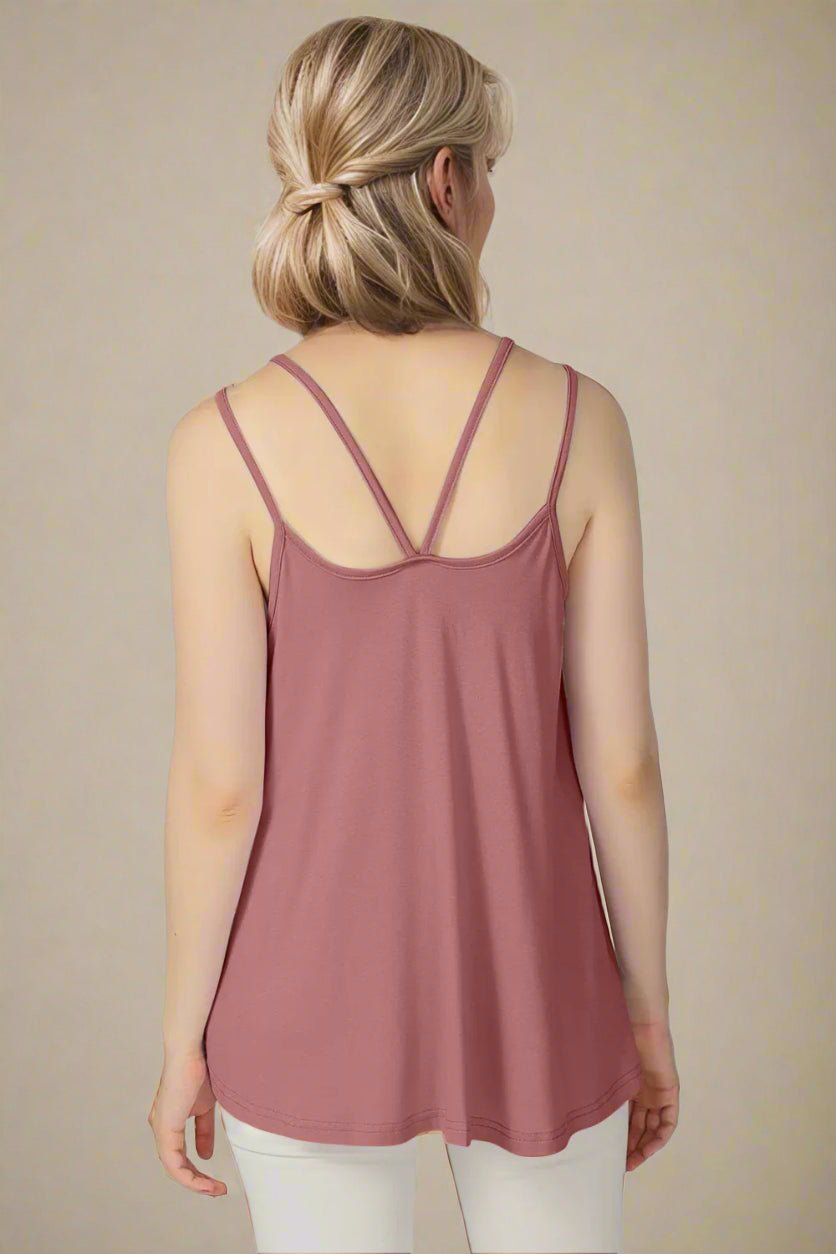 Basic Bae - Bamboo Double Strap Cami