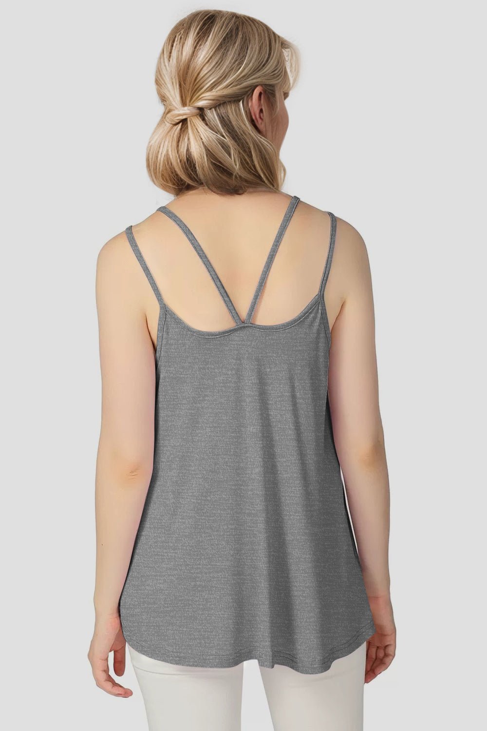 Basic Bae - Bamboo Double Strap Cami