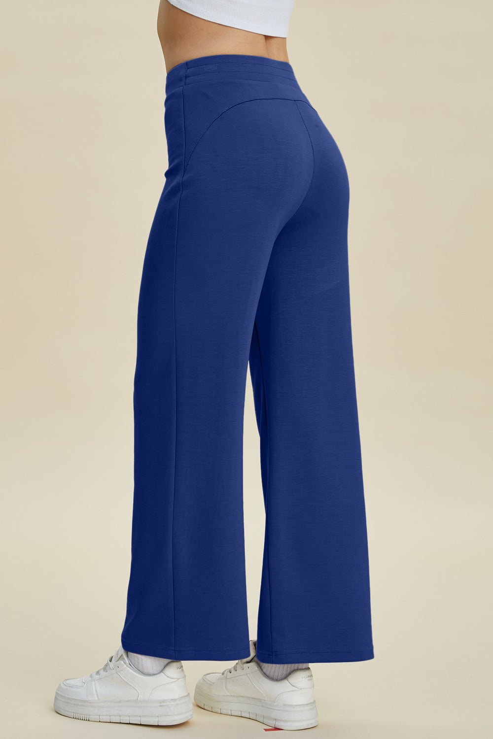 Basic Bae - Drawstring Wide Leg Pants