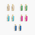 Beach Rose Co. baguette-cut cubic zirconia huggie hoop earrings in various vibrant gemstone colors and gold finish.