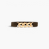 Beach Rose Co. black elastic waist belt featuring a gold oversized curb-chain front detail and smooth PU tabs.