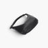 Beach Rose Co. black faux leather shoulder bag with a unique strap design and mixed metal hardware