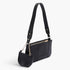 Beach Rose Co. black quilted faux leather shoulder bag with a matching small Airpod pouch and a chain strap.
