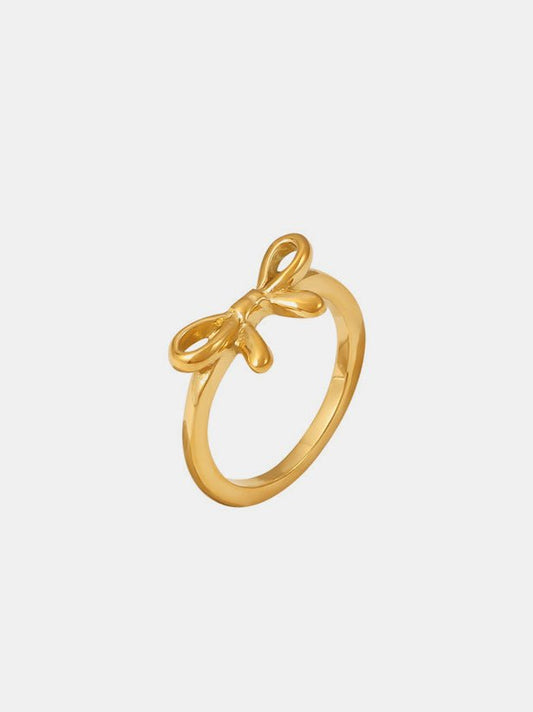 Beach Rose Co. - Bow Skinny Band Ring