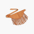 Beach Rose Co. camel faux suede fringe belt with adjustable buckle and long swaying tassels for a boho style