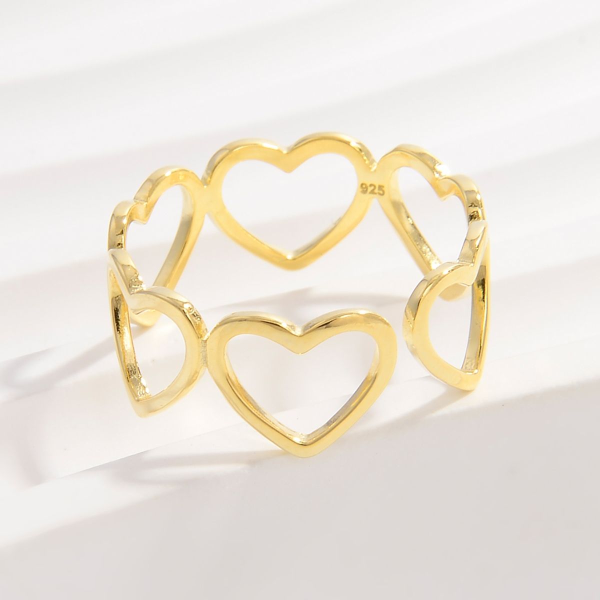 Beach Rose Co. - Circle of Hearts Ring