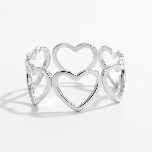 Beach Rose Co. - Circle of Hearts Ring