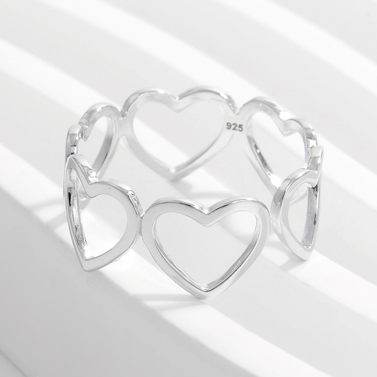 Beach Rose Co. - Circle of Hearts Ring