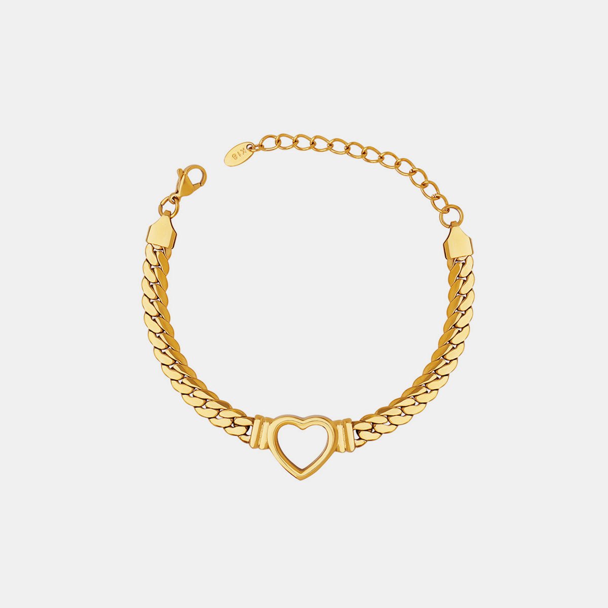 Beach Rose Co. - Cutout Heart Bracelet