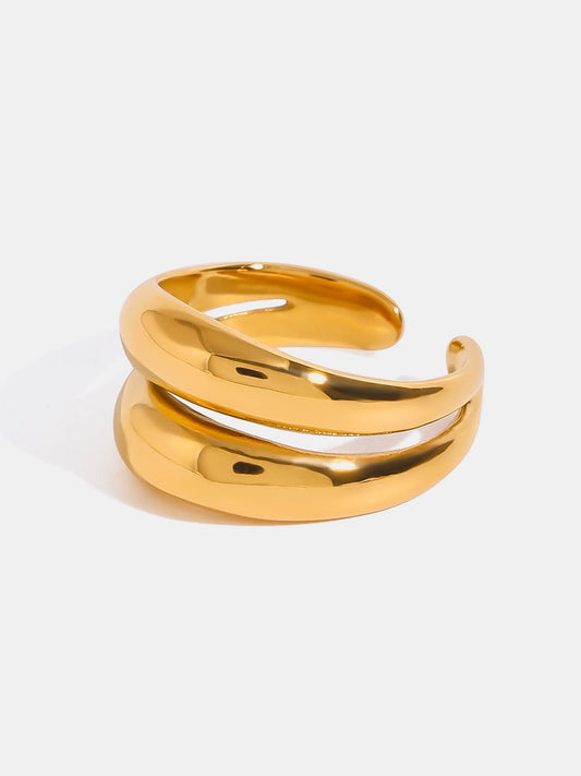 Beach Rose Co. - Double - Layered Adjustable Ring