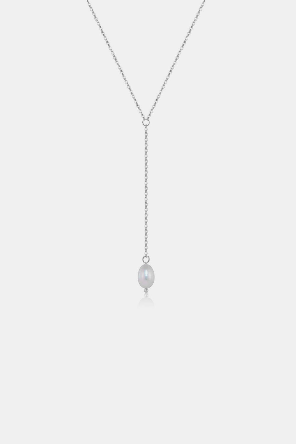 Beach Rose Co. - Freshwater Pearl Lariat Necklace