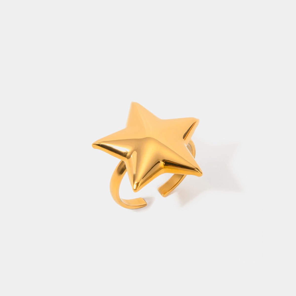 Beach Rose Co. - Gold Adjustable Star Ring