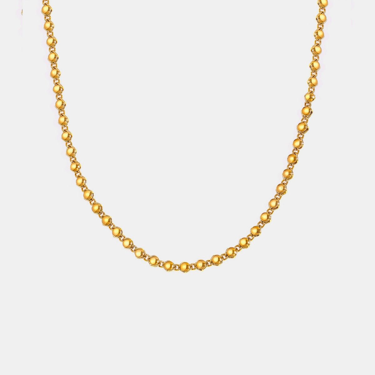 Beach Rose Co. - Gold Beaded Necklace