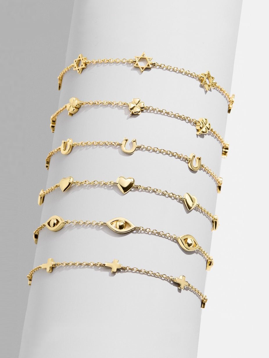 Beach Rose Co. - Gold Charm Bracelet