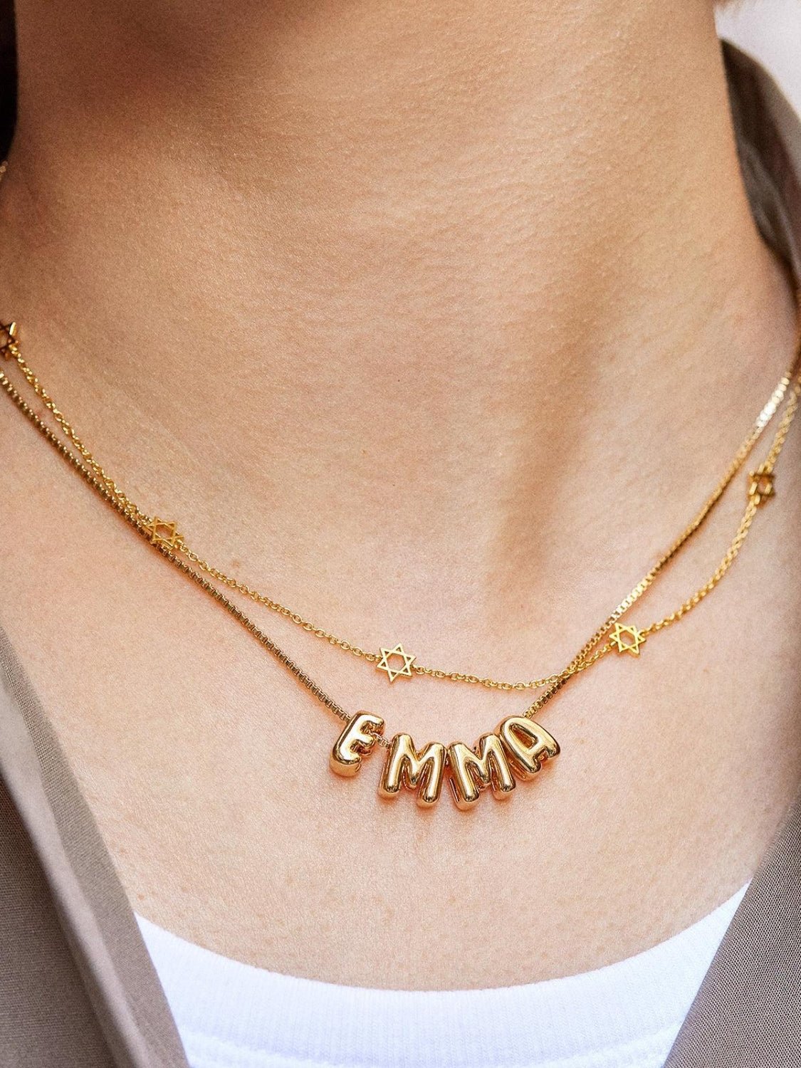 Beach Rose Co. - Gold Charm Necklace