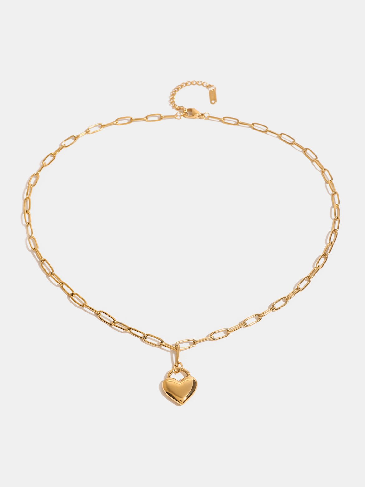 Beach Rose Co. - Gold Heart Pendant Necklace