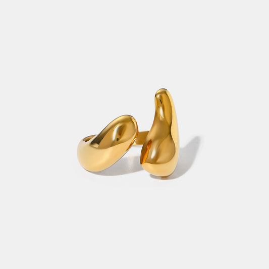 Beach Rose Co. - Gold Wave Open Ring