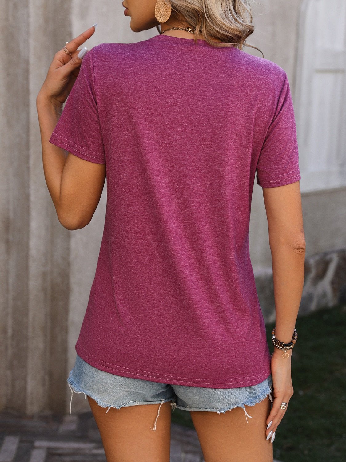 Beach Rose Co. - Heathered Short Sleeve T-Shirt