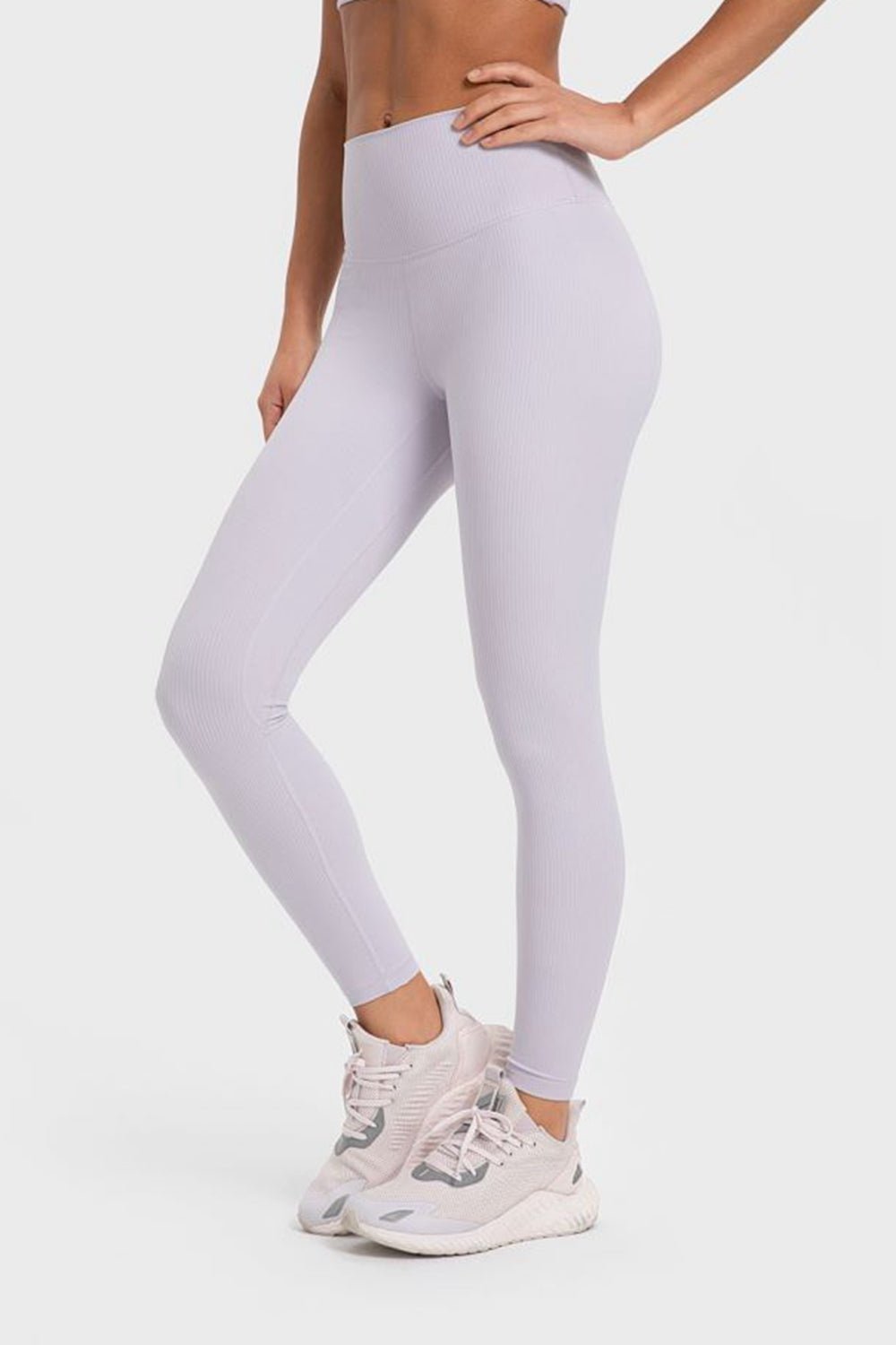 Beach Rose Co. - Highly Stretchy Wide Waistband Yoga Leggings