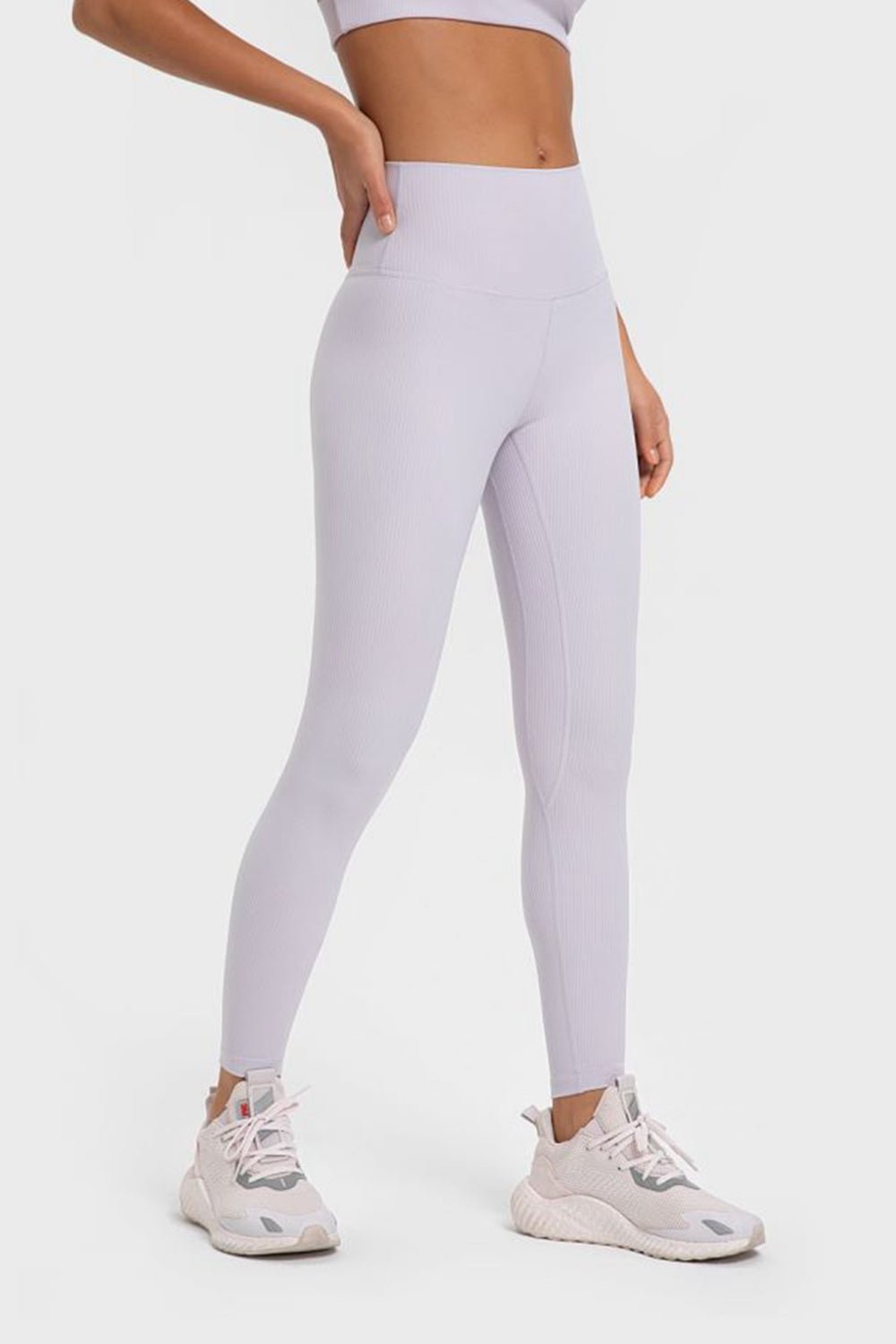 Beach Rose Co. - Highly Stretchy Wide Waistband Yoga Leggings