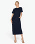 Side Pocket T-Shirt Maxi Dress