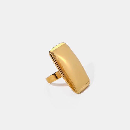 Beach Rose Co. - Rectangle Adjustable Statement Ring