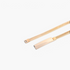 Beach Rose Co. slim gold-tone iron waist belt featuring a finely ridged band and a polished rectangular front clasp.