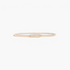 Beach Rose Co. slim gold-tone iron waist belt with a textured band and a polished rectangular front clasp.